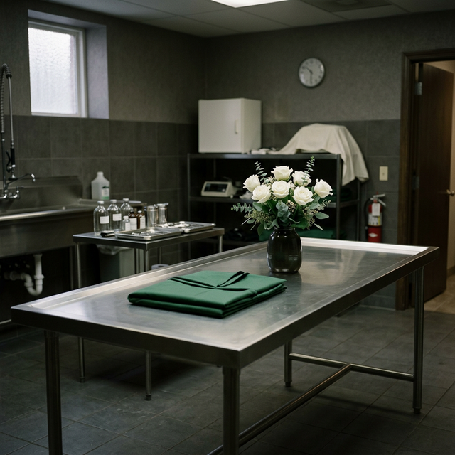 Morga telpas mirušā sagatavošanai